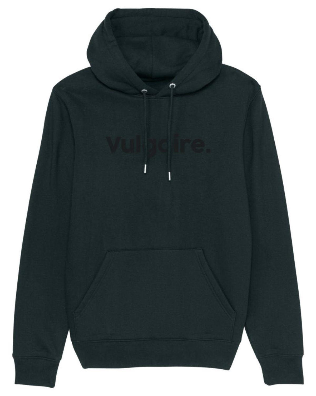 Hoodie - Vulgaire. Black