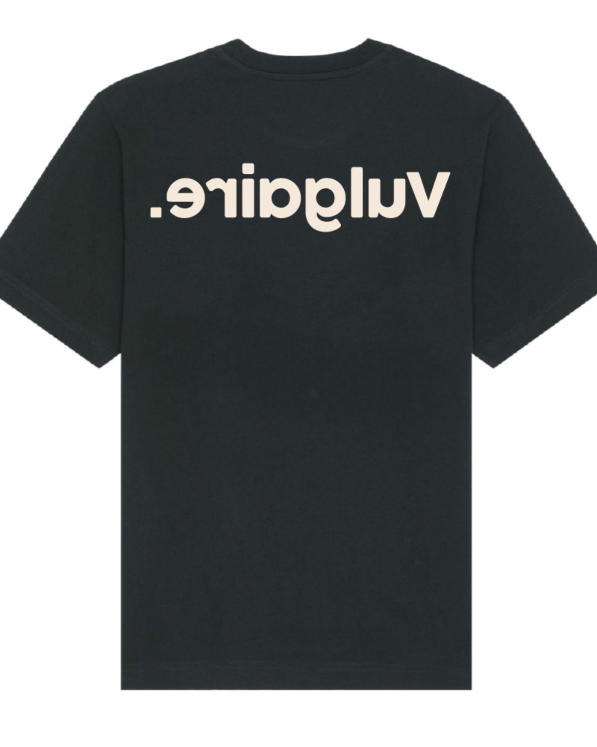T-shirt Reverse - .eriagluV Noir